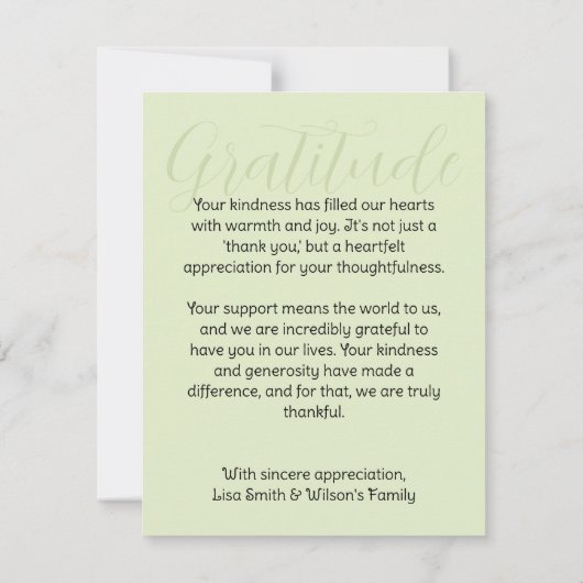 Red Tulips Bloemen thema Dank u Bedankkaart (Achterkant)