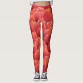 Red Tulips Field Legging (Voorkant)
