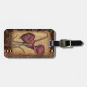 Red Tulips II Bagagelabel (Voorkant horizontaal)