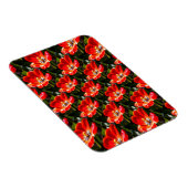 Red Tulips Patroon Magneet (Rechterzijde)