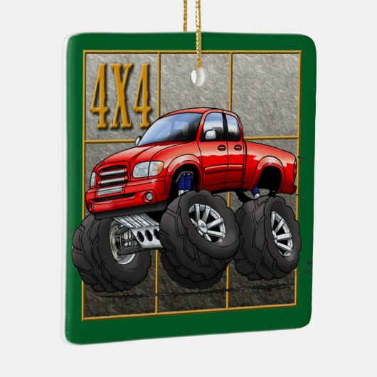 Red_Tundra Keramisch Ornament (Rechts)