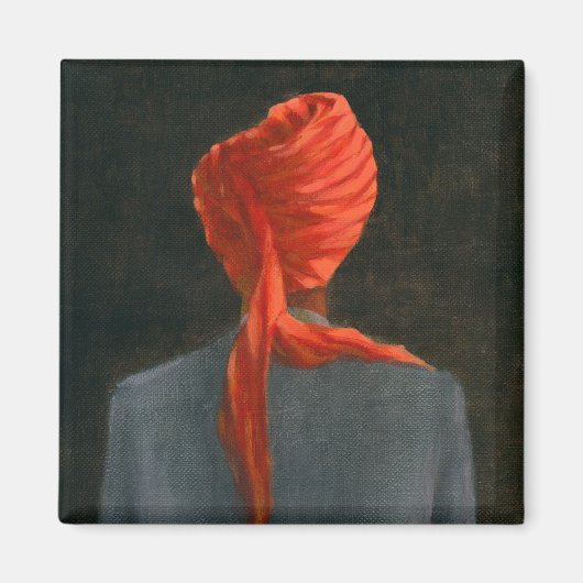 Red turban 2004 magneet (Voorkant)