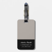 Red Turban 2012 Bagagelabel (Achterkant verticaal)