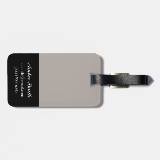 Red Turban 2012 Bagagelabel (Achterkant horizontaal)