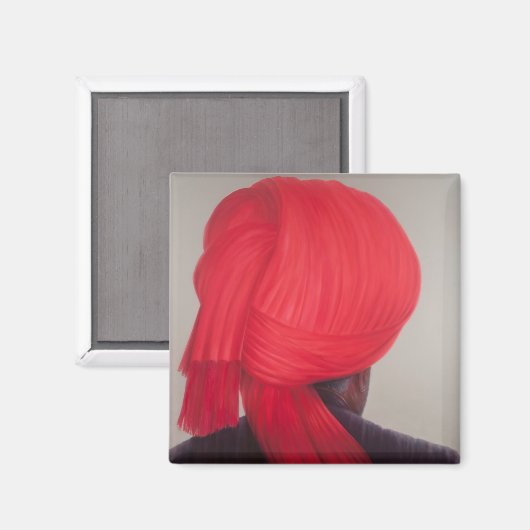 Red Turban 2012 Magneet (Voorkant / Achterkant)