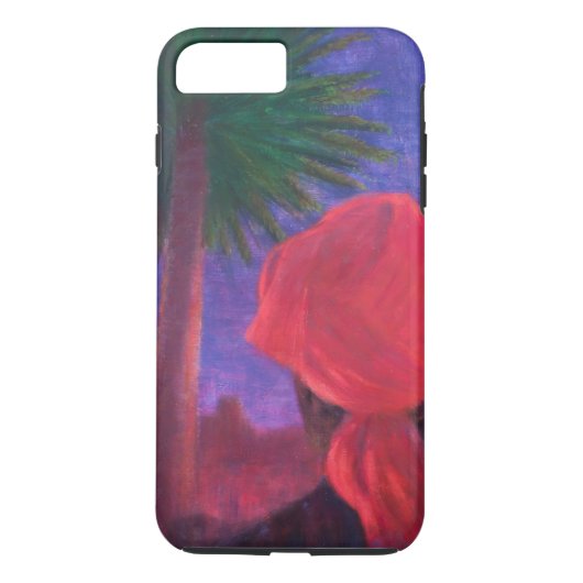 Red Turban dusk Jodhpur 2012 Case-Mate iPhone Case (Achterkant)
