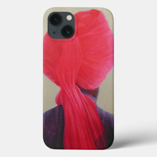 Red Turban Purple Jacket Case-Mate iPhone Case (Achterkant)