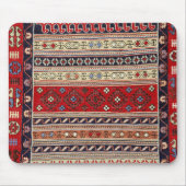Red Turkish Rug Design Muismat (Voorkant)
