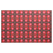 Red Twist Abstract Art Stof (Yard (91,4 cm))