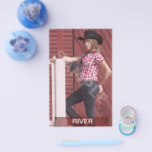 Red Two Sided Headshot Zed Kaart/Comp Kaart (Enkel)