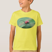 Red Ugly Bug Natuur Insect T-Shirt (Voorkant)