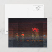 Red Umbrella Briefkaart (Voorkant / Achterkant)