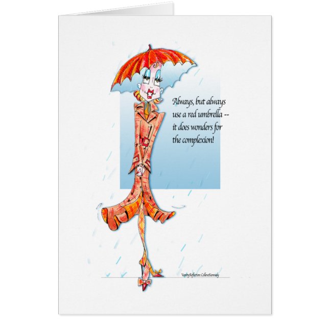 Red Umbrella coating card (Voorkant)