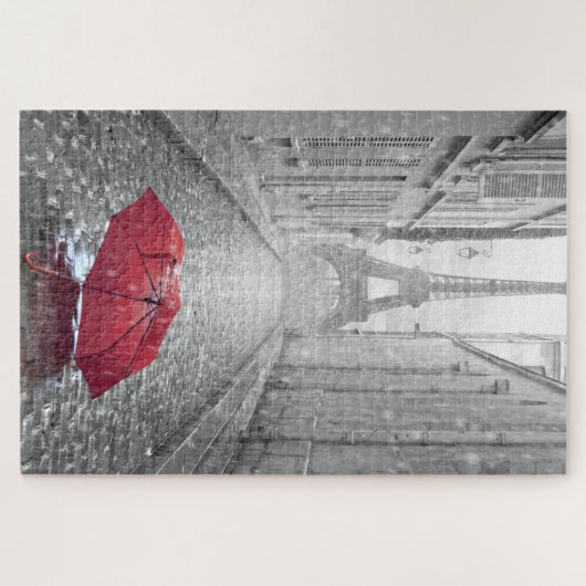 Red Umbrella Legpuzzel (Horizontaal)