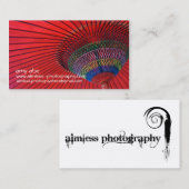 Red Umbrella Visitekaartje (Voorkant / Achterkant)