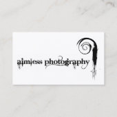 Red Umbrella Visitekaartje (Achterkant)