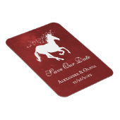 Red Unicorn bewaart de datum magneet (Rechterzijde)