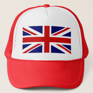 Red Union Jack Baseball Pet