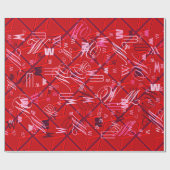 Red Union Jack Cadeaupapier (Vlak)