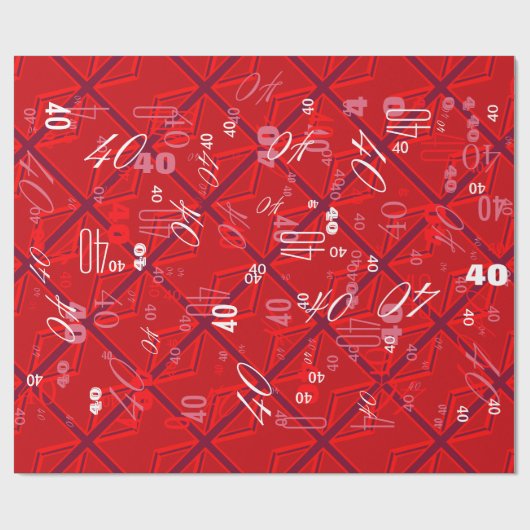 Red Union Jack Cadeaupapier (Vlak)