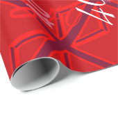 Red Union Jack Cadeaupapier (Rol Hoek)