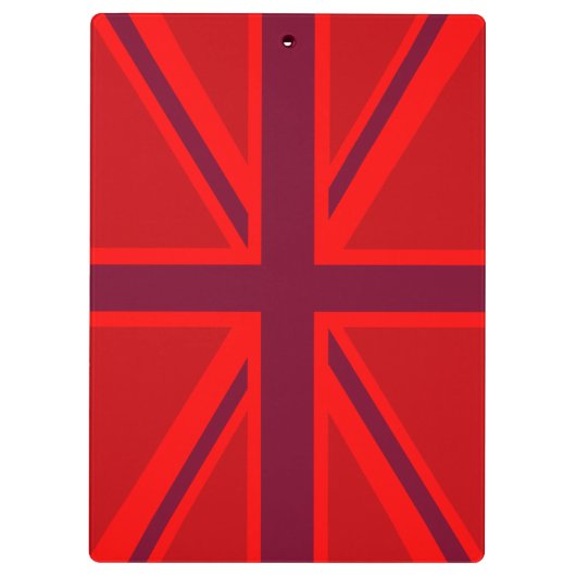 Red Union Jack Klembord (Achterkant)
