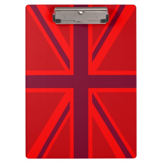 Red Union Jack Klembord (Voorkant)