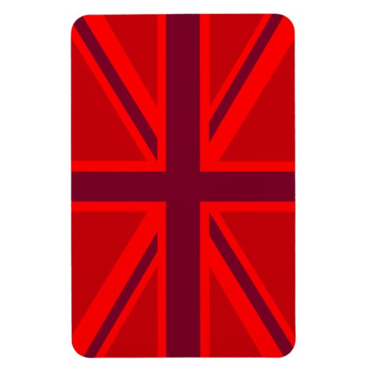 Red Union Jack Magneet (Verticaal)