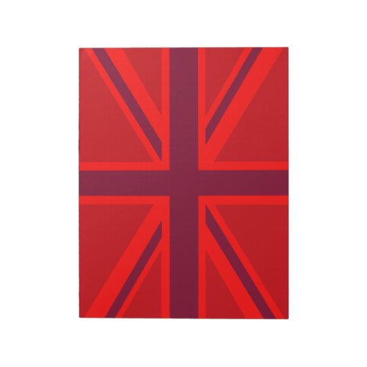 Red Union Jack Notitieblok (Linkerzijde)