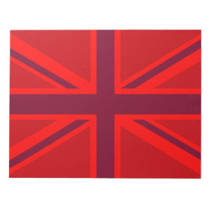 Red Union Jack Notitieblok