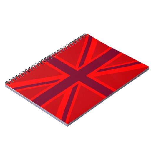 Red Union Jack Notitieboek (Linkerzijde)