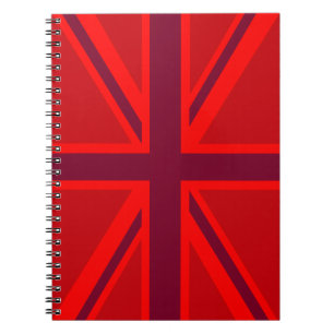 Red Union Jack Notitieboek