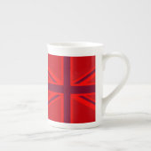 Red Union Jack Porselein Kop (Rechts)
