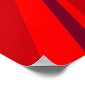 Red Union Jack Poster (Hoek)