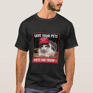 Red uw huisdieren Stem op Trump VS Verkiezing Quot T-shirt