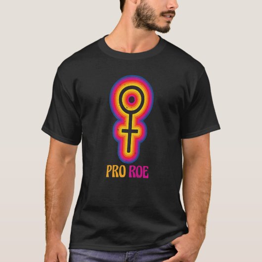 Red V Wade Pro Choice Bescherm feminist T-shirt (Voorkant)