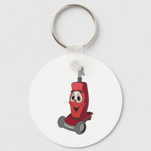 Red Vacuum Cleaner Sleutelhanger (Voorkant)