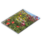 Red Valerian, Yellow Daisies en Red Poppies Notitieboek (Linkerzijde)
