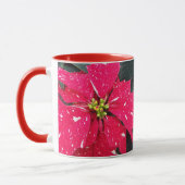 Red Variegated Poinsettia Holiday Mok (Links)