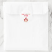RED VELVET CAKE STICKER (Tas)