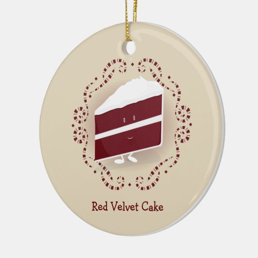 Red Velvet Cake | Versiering Keramisch Ornament (Links)