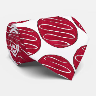 Red Velvet Cookie Cream Cheese Frosting Baker Food Stropdas