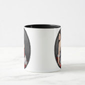 Red Velvet Corset Mok (Midden)