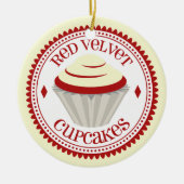Red Velvet Cupcake Ornament (Voorkant)