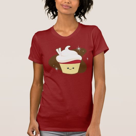 Red Velvet Cupcake T-shirt (Voorkant)