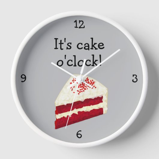 Red Velvet Flavor Sponge Cake O'Clock - Kitchen (Voorkant)