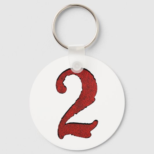 Red Velvet Holiday Number reeks. Sleutelhanger (Voorkant)