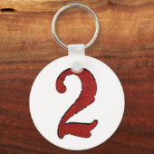 Red Velvet Holiday Number reeks. Sleutelhanger (Voorkant)