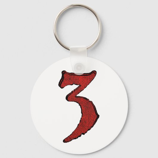 Red Velvet Holiday Number reeks. Sleutelhanger (Voorkant)