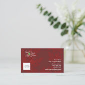 Red Velvet Look Visitekaartje (Staand voorkant)